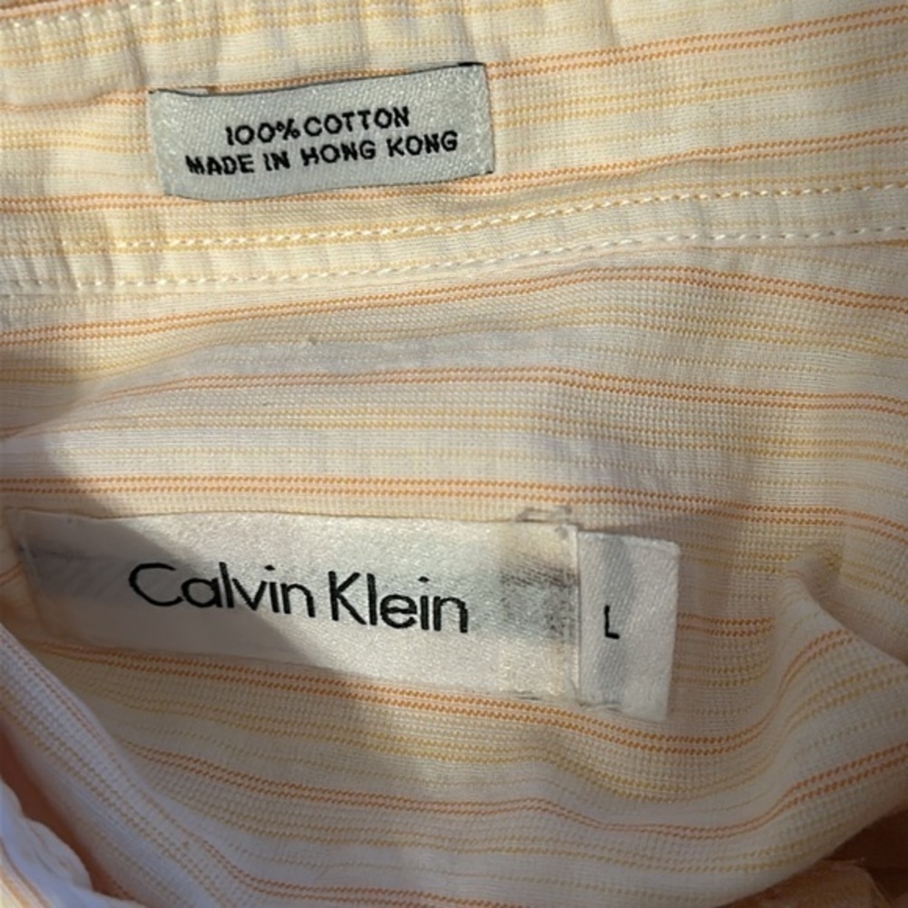 Calvin Kline men’s button down shirt size large - Picture 7 of 7